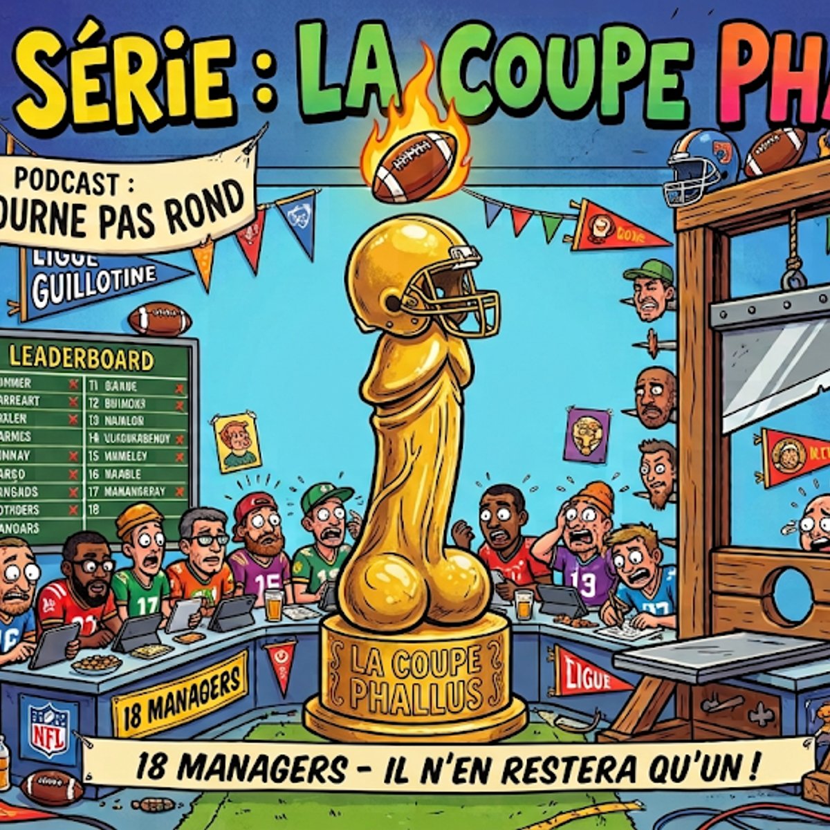 La draft de la toute première Coupe Phallus ! 🗡️